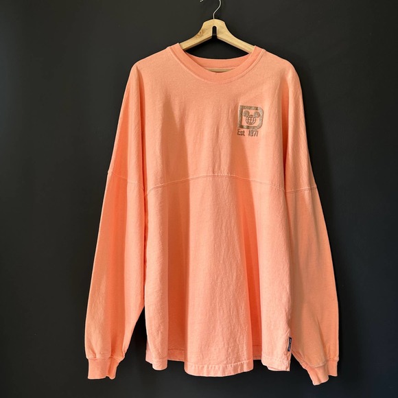 Disney Parks Walt Disney World Rose Gold Spirit Jersey Long Sleeve NEW Size XL - Picture 3 of 12